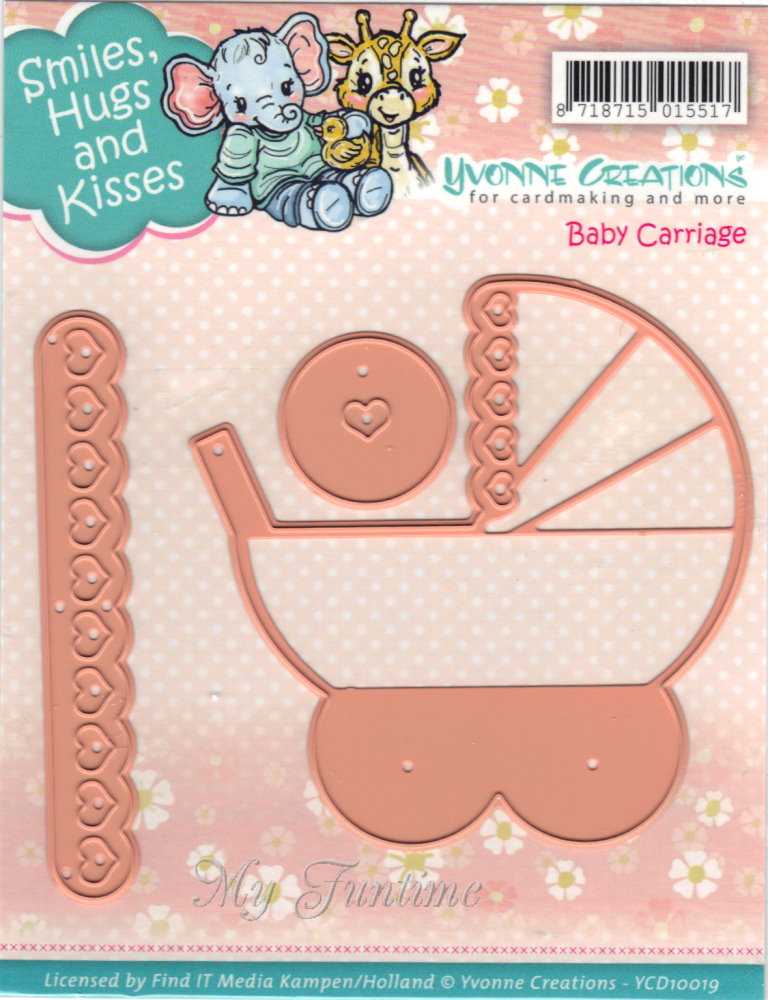Baby Frame Stanz- und Prägeschablone YCD10018 Yvonne Creation
